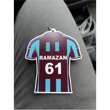 Özgürce Taraftar Desenli Dikiz Aynası Süsü, Bordo Mavi Renkli, Şık ve Kaliteli