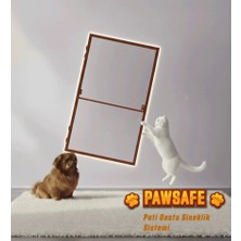 Pawsafe Menteşeli Kapı Sineklik Sistemi – Kedi Dostu | Palace Aluminium