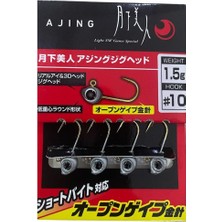 Daiwa Gekkabijin Ajing Jig Head 10 No Iğne 1.5gr 4 Adet