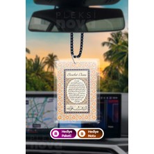 Özgürce Bereket Duası Dikiz Aynası Süsü, Araba Dekorasyonu, Şans ve Iyilik Hediye