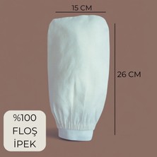 Yuvol Banyo Duş Kesesi Peeling Eldiveni %100 Floş Ipek Normal Ciltler Için 1 Adet