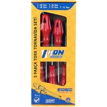Hon 5 Parca Torx Tornavida Seti
