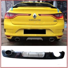 Türkset Megane 4 Sedan Gri Difüzör