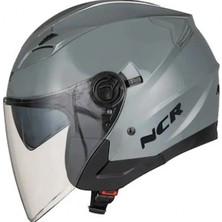 Ncr Kask Çenesiz 708 Ece 22/06 Belgeli-Nardo Gri