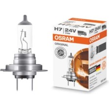 Özgürce H7 24V Sis ve Far Ampulü, Parlak ve Dayanıklı Aydınlatma Sağlar