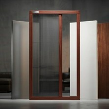 Palace Aluminium Tek Kapılı Akordeon Plise Sineklik – Kapi Sistemleri Için Premium Seri