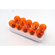 Özgürce 10 Adet 12V 21W Turuncu Amber Sinyal Ampulü 93 Uyumlu