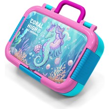 Coral High Kids Unicorn Denizatı Desenli Paslanmaz Çelik Beslenme Kabı 39156