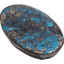 Hasyılmaz Doğal Iran Nişabur Firuze (Turkuaz) Taşı 44,5 Karat - 8,90 Gram T092