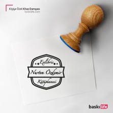 Baskı Life Kişiye Özel Kitap Damgası Kitap Mührü Kaşe Kitap Mühür Özel Damga 151