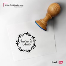 Baskı Life Kişiye Özel Kitap Damgası Kitap Mührü Kaşe Kitap Mühür Özel Damga 173