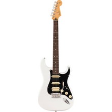 Fender 0140540515 Player Iı Stratocaster Hss Elektro Gitar (Polar White - Gülağacı Klavye) | Modern Profesyonel Seri Temiz Beyaz Görünüm ve Çok Yönlü Ton Yelpazesi
