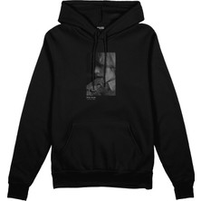 The Lucid Lab Brian Jones London 1966 Oversize Hoodie - Siyah