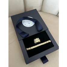 Asteria Jewelry  Hediye Paketi Hazır Takı Seti Yüzük Bileklik