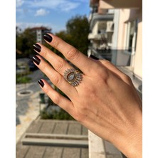 Asteria Jewelry Kısmet Model Ayarlanabilir Göz Yüzük