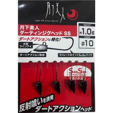 Daiwa Gekkabijin Darting Jig Head Ss M.black 10 No Iğne 1gr 4 Adet