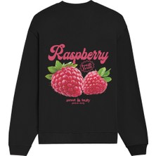 The Lucid Lab Raspberry Oversize Sweatshirt - Siyah