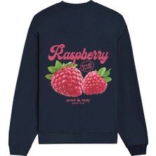 The Lucid Lab Raspberry Oversize Sweatshirt - Lacivert