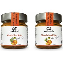 Natresh Mandalina Curd 250 G x 2 (Ingiliz Usulü Mandalina Reçeli – 2’li Set)