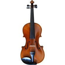 Kinglos Kng KL-3A-03 Keman Seti 4/4 (Başlangıç - 12+ Yaş) | Reçine, Yay ve Taşıma Çantası Dahil, Doğal Ladin Kapak, Net Ses Çıkışı