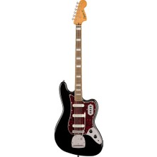 Squier 0374580506 Classic Vibe Bass Vı 6 Telli Bas Gitar Siyah (Orta Seviye) | Laurel Klavye, Vintage Tasarım, Zengin Bas Tonları