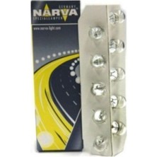 Özgürce 12V 5W T10 Dipsiz Park Gösterge Ampulü 10'lu Paket