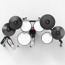 Artesia A250 Legacy Dijital Davul Seti (Başlangıç/orta) | Komple Set, File Deri Mesh Padler, Hassas Tetikleme, Dahili Eğitim Modülleri ve Sesler