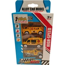  asya  kutulu 3 lü metal ınşaat araçları c4576-600-