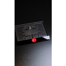 Özgürce 3D Motor Plakalı Türk Bayrağı, Şık ve Dayanıklı Dekorasyon Parçası