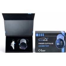 Endostall Bluetoothlu Parmak Tipi Pulse Oksimetre – Spo2 Nabız Ölçer, Şarjlı Dijital Oksijen Ölçüm Cihazı, OLED Ekranlı