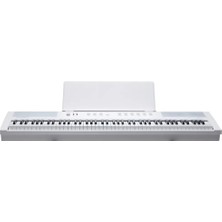 Kurzweil Kae1-Wh Taşınabilir Dijital Piyano Beyaz (Orta Seviye) | 88 Tuşlu Hassas Klavye, Dahili Ses Sistemi, Modern Kompakt Tasarım