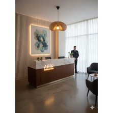 Delf Yapı Modern Nordic Tasarım Bamboo Avize Iskandinav Hasır Avize 1.sınıf Kalite Çap Ferahlık Katar