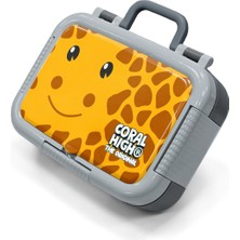 Coral High Kids Zürafa Desenli Paslanmaz Çelik Beslenme Kabı 39162