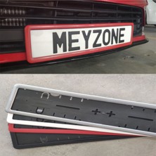 Özgürce Kırmızı Araç Takmatik Oto Plakalık Ön ve Arka Takım 2 Adet Tüv Uyumlu