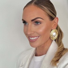 Asteria Jewelry Büyük Mng Model Küpe