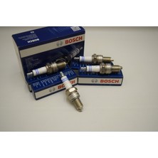 Bosch WR6DC Doğan Slx Kartal Slx Şahin S Buji Takımı 4 Parça Fiat Araçlar İçin Uygun WR6DC