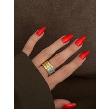 Asteria Jewelry Mer. Model Ayarlanabilir Vip Yüzük