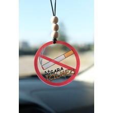 Özgürce Sigara Içilmez Dikiz Aynası Süsü, Araba Dekorasyonu, Hediyelik Ürün