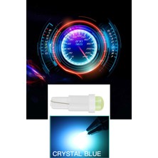 Özgürce 10 Adet 12V T5 LED Ampul Buz Mavi Oto Gösterge ve Kadran Aydınlatması