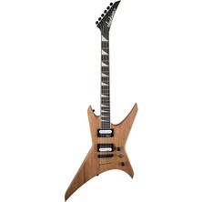 Jackson 2910126557 Js Series Warrior JS32T Elektro Gitar (Natural Oil - Amaranth Klavye) | Js Serisi Ekstrem Warrior Kasa Sabit Köprü ve Doğal Ahşap Görünüm
