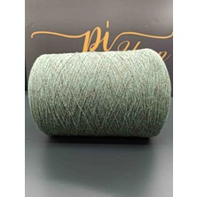 Pi Yarn Twieetli Bürümcük Yeşil El Örgü Ipi 500GR