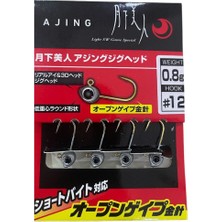 Daiwa Gekkabijin Ajing Jig Head 12 No Iğne 0.8gr 4 Adet