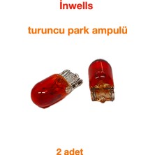 Özgürce 12V 5W Turuncu T10 Park Ampulleri, 2'li Paket