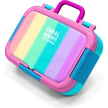 Coral High Kids Renk Geçişli Desenli Paslanmaz Çelik Beslenme Kabı 39164