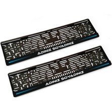 Özgürce Kişiye Özel Çizgi Tasarımlı 6 Dikiz Aynası Süsü, Hediye Seçeneğiyle