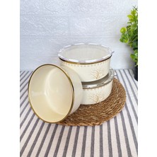 Savaşan Emaye 3'lü Saklama Kabı Seti