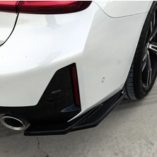 Aftermarket Bmw 3 Serisi G20/G21 M Paket 2022+ Arka Flap Parlak Siyah 2 Parça