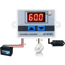 Robo Dünya XH-W3005 Ac 110-220V 1500W Dijital Nem Kontol Cihazı - Kuluçkatermostat
