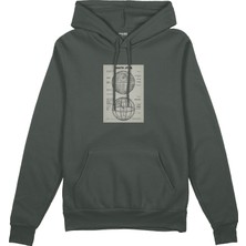 The Lucid Lab Death Star Oversize Hoodie -  Antrasit