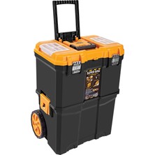 Super-Bag Çift Katlı Tekerlekli Takım Çantası-Asr 5039